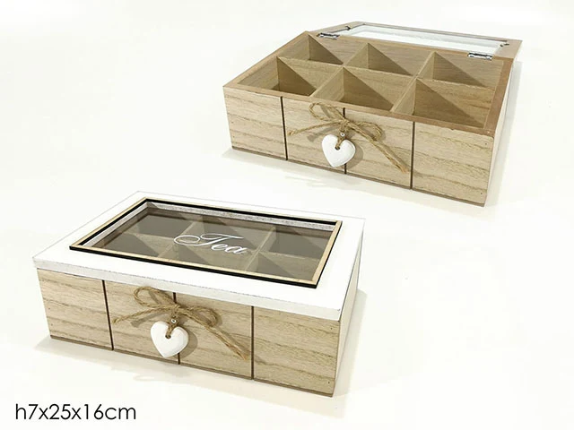 Porta tisane 24x16x8cm 630349
