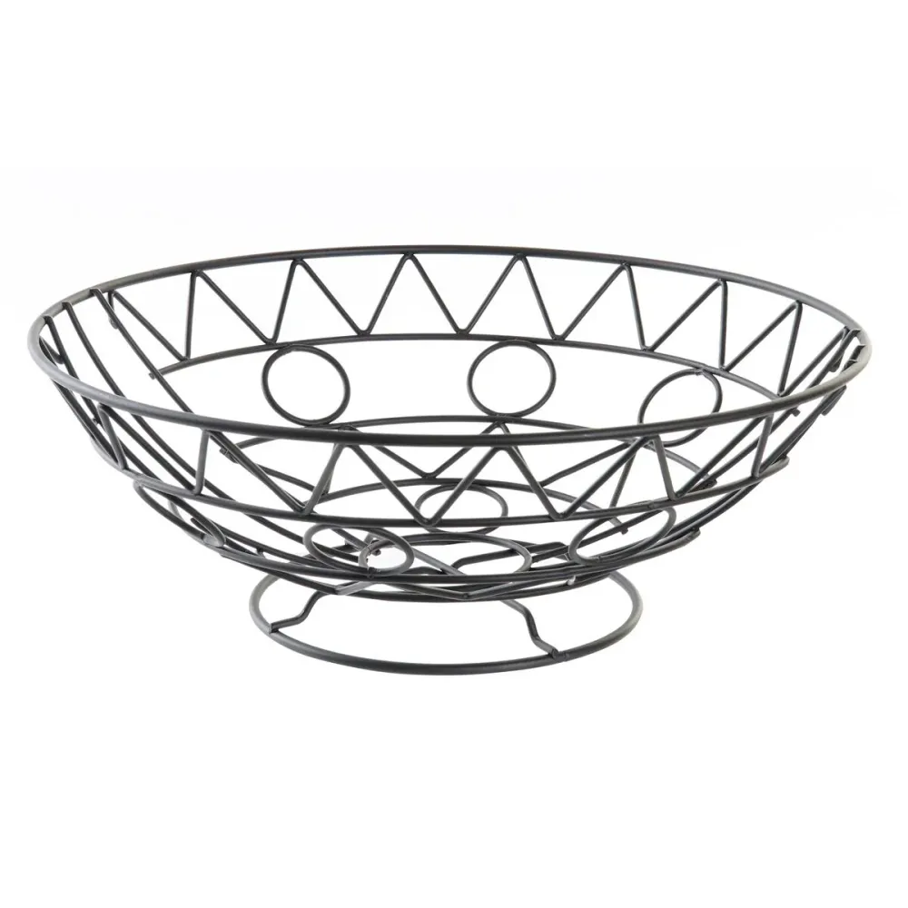 Portafrutta DKD Home Decor Metallo (28 x 28 x 10 cm)