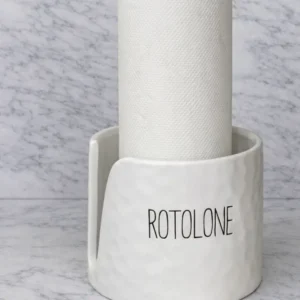 Portarotolo da Cucina Ceramica ø14,5cm h 12cm