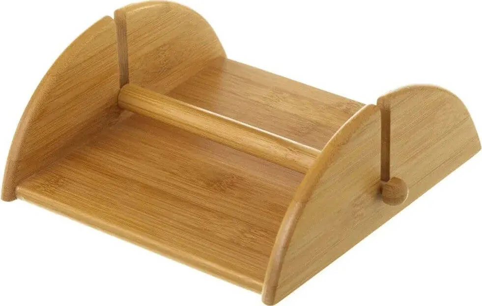 Portatovaglioli Bambù Con Fermo Porta Tovaglioli Da Tavola Supporto Da Cucina