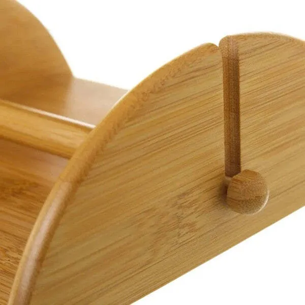Portatovaglioli Bambù Con Fermo Porta Tovaglioli Da Tavola Supporto Da Cucina