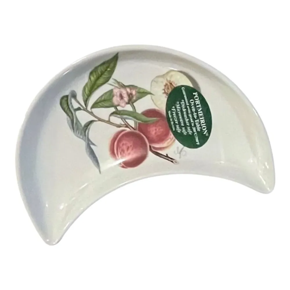 Piatto mezzaluna Pomona ceramica inglese Portmeirion