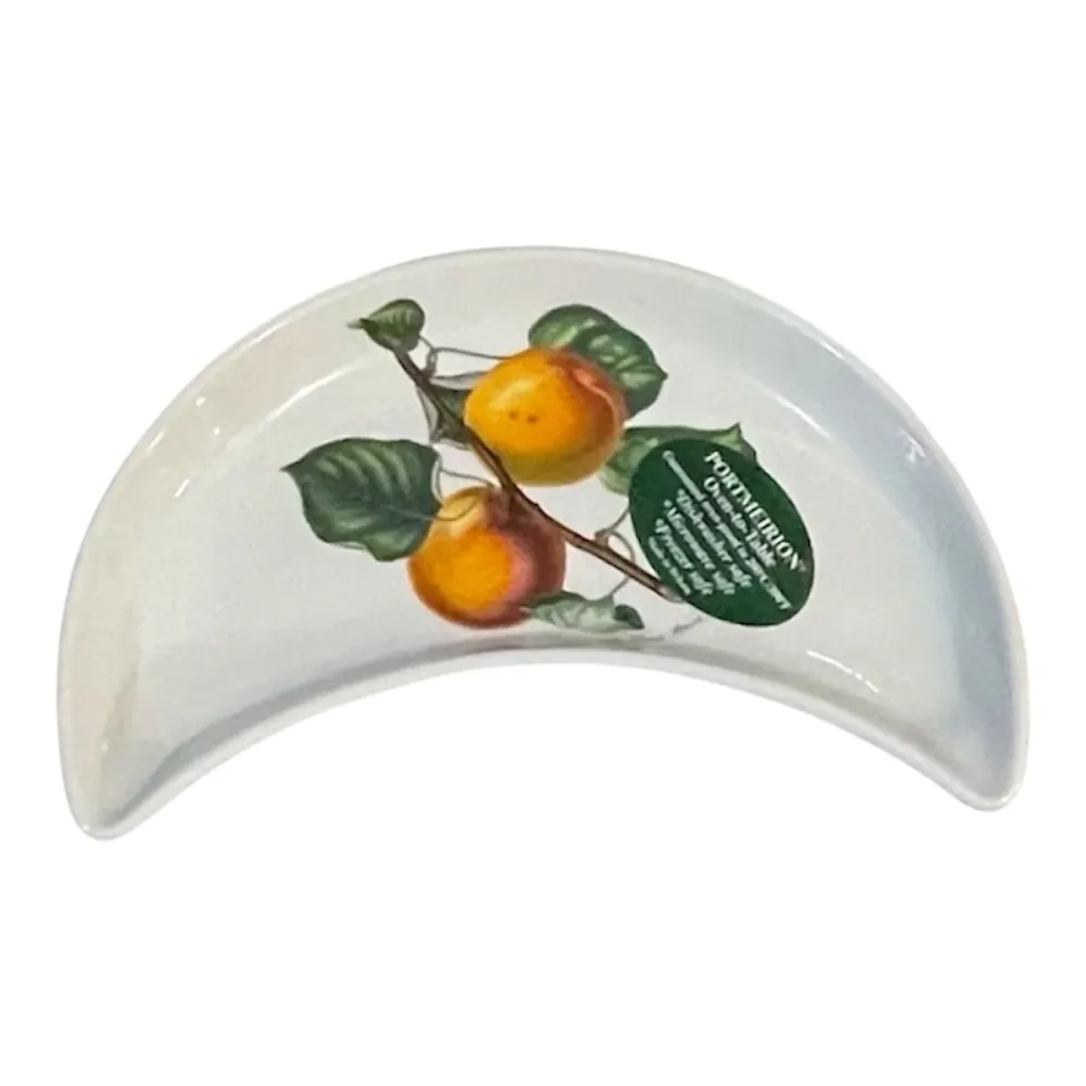 Piatto mezzaluna Pomona ceramica inglese Portmeirion