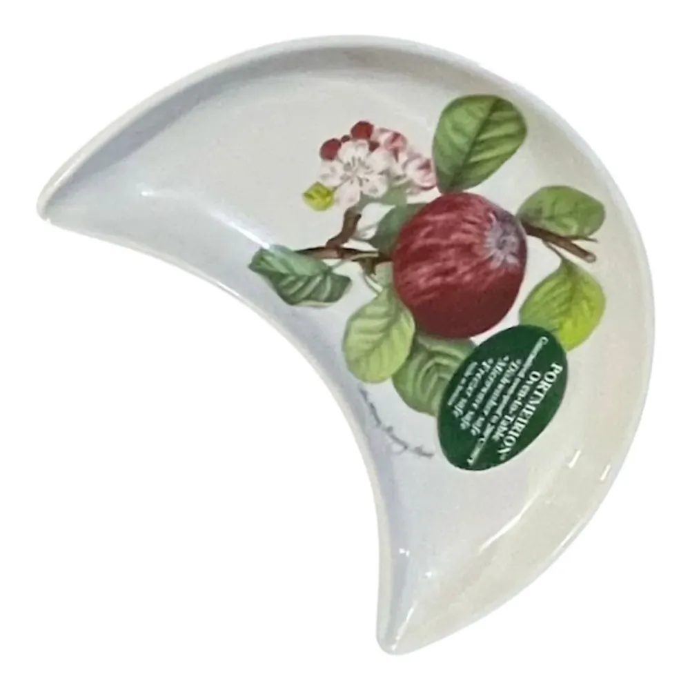 Piatto mezzaluna Pomona ceramica inglese Portmeirion