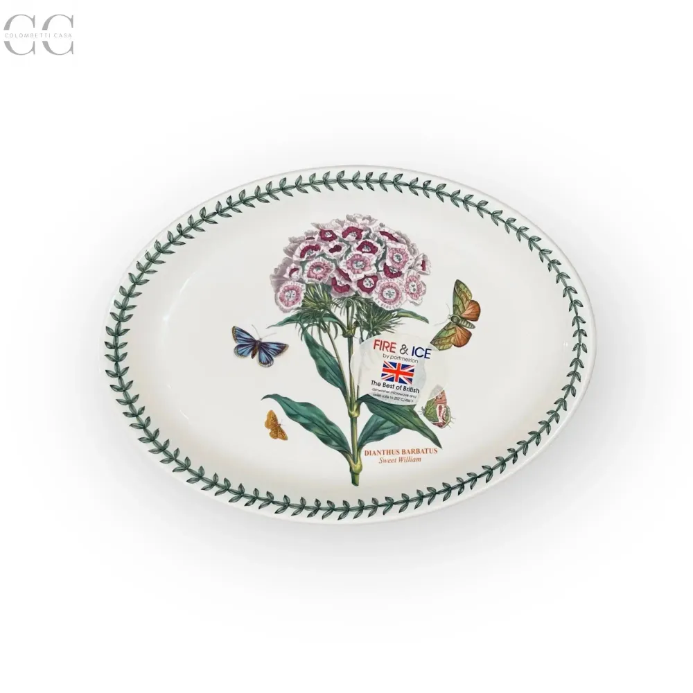 Piatto ovale da forno Botanic Garden ceramica inglese Portmeirion