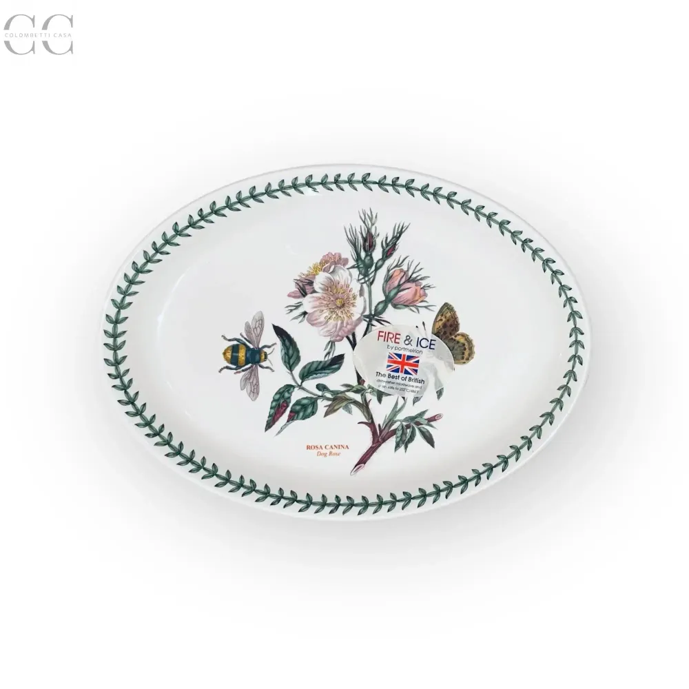 Piatto ovale da forno Botanic Garden ceramica inglese Portmeirion