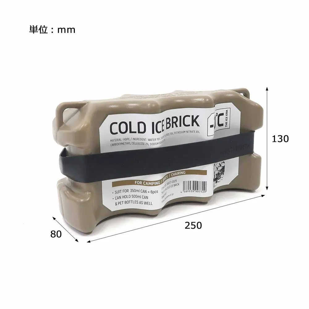 POST GENERAL Brick di Ghiaccio Freddo -10°C 982270026, 350ml/500ml, Blu