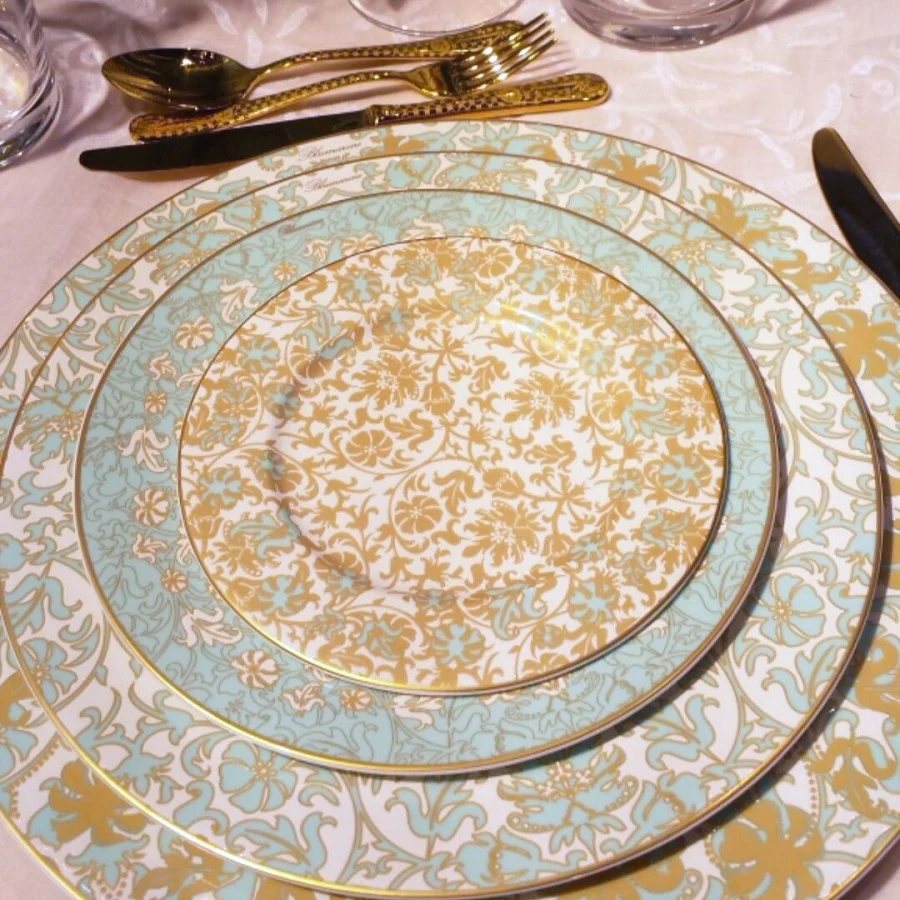 Posto Tavola+Tazza Caffè "Lily Rococò" Blumarine
