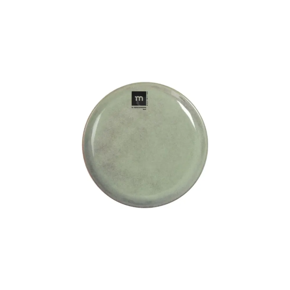 Prato de Jantar La Mediterránea Macarella green Ø 16 cm (24 Unidades)