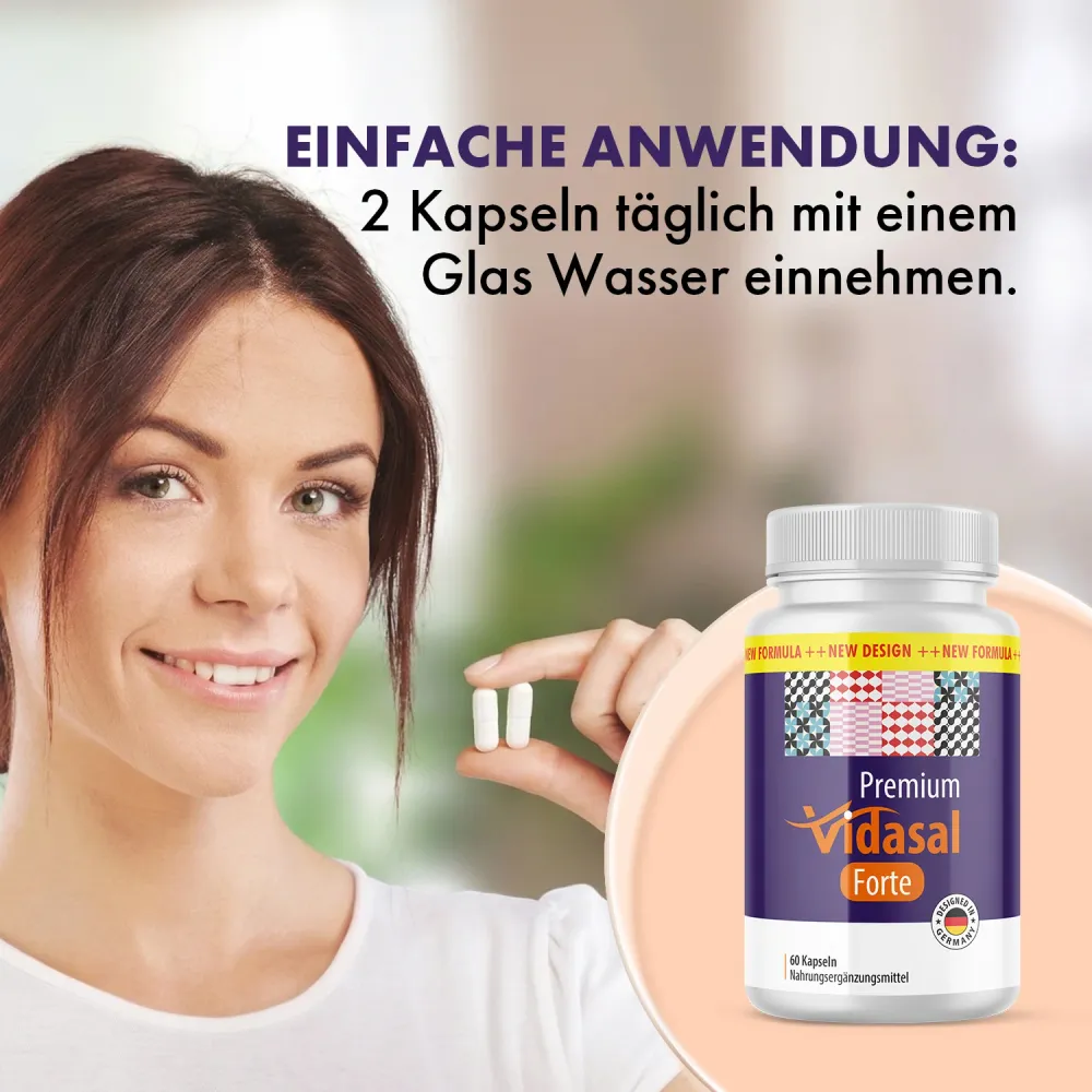 Premium Vidasal Forte (60 Kapseln)