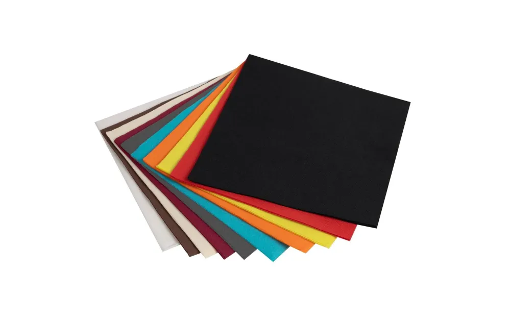 PRONAPPE Tovaglioli da cocktail, 20 × 20 cm, arancione – FSC – 50 pz