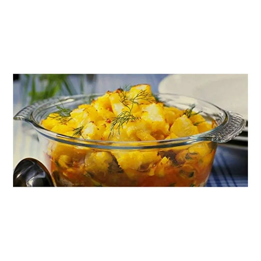 Casseruola con coperchio vetro Pyrex 118A000/5043 Trasparente Vetro