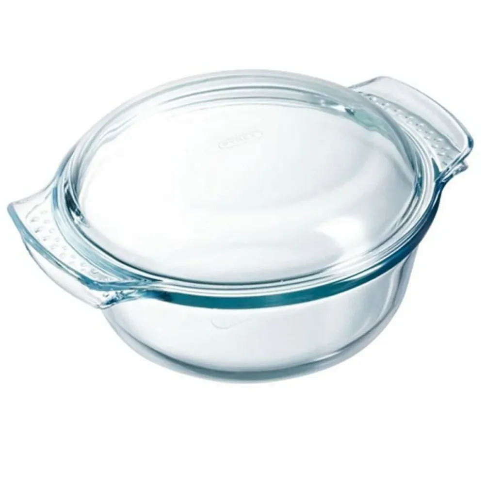 Casseruola con coperchio vetro Pyrex 118A000/5043 Trasparente Vetro