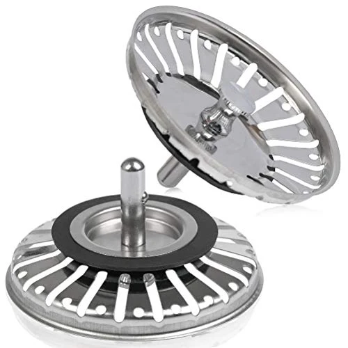 QLOUNI Tappo Lavello Filtro Scarico Cucina 84mm 2pz, Lavandino...