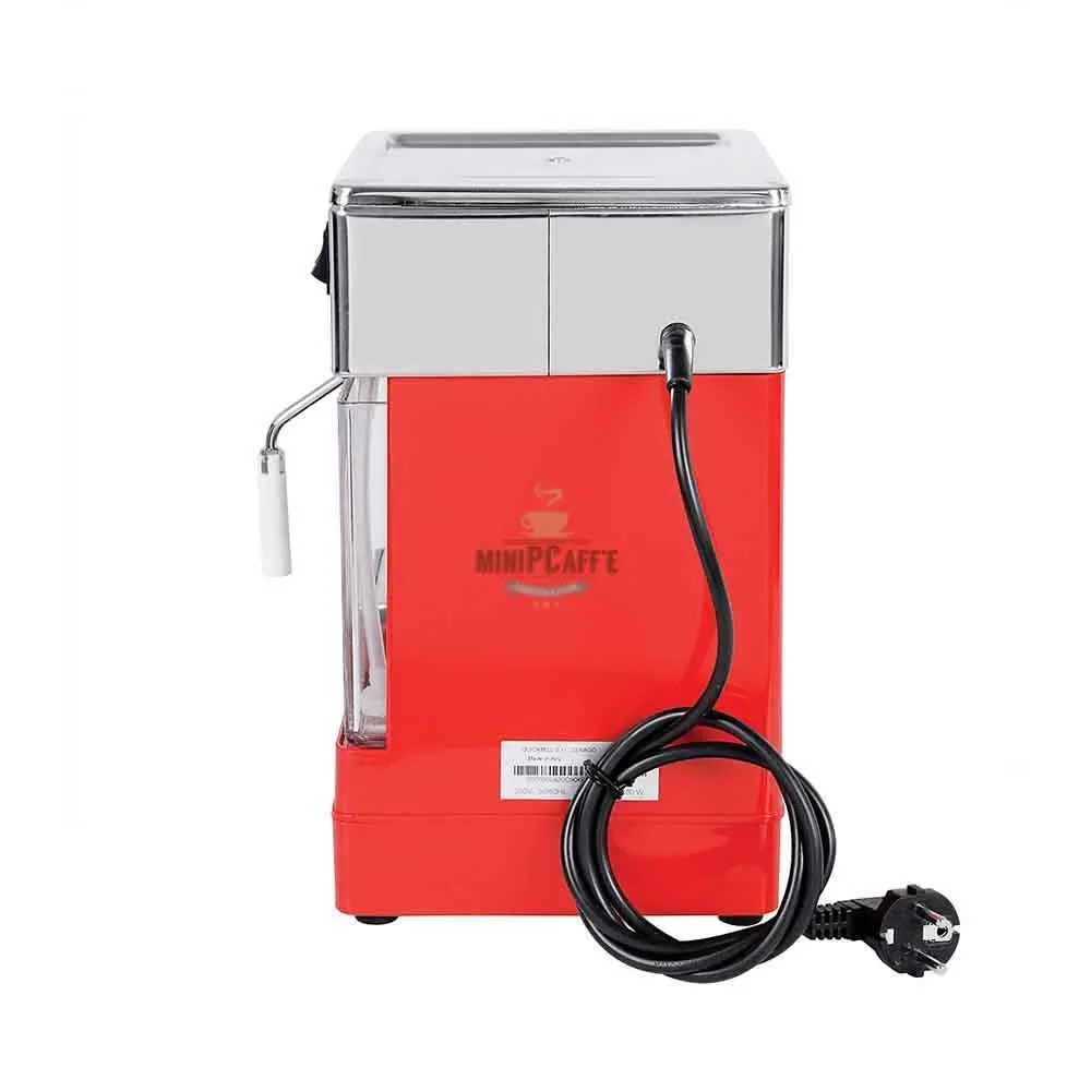 QuickMill 820 Rosso e Macina Caffè Eureka Specialita