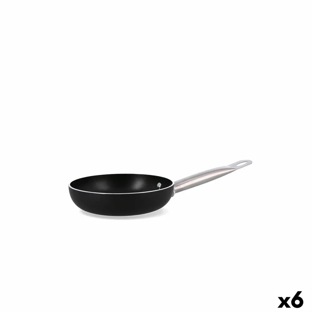 Padella Quid Pro Chef Nero Metallo Ø 18 cm (6 Unità)
