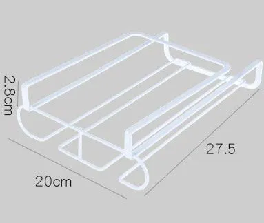 qwess Doorback Bicchiere di Vino Rack Alto Striato Rack Ferro Appeso Vino Vino Bicchiere Rack