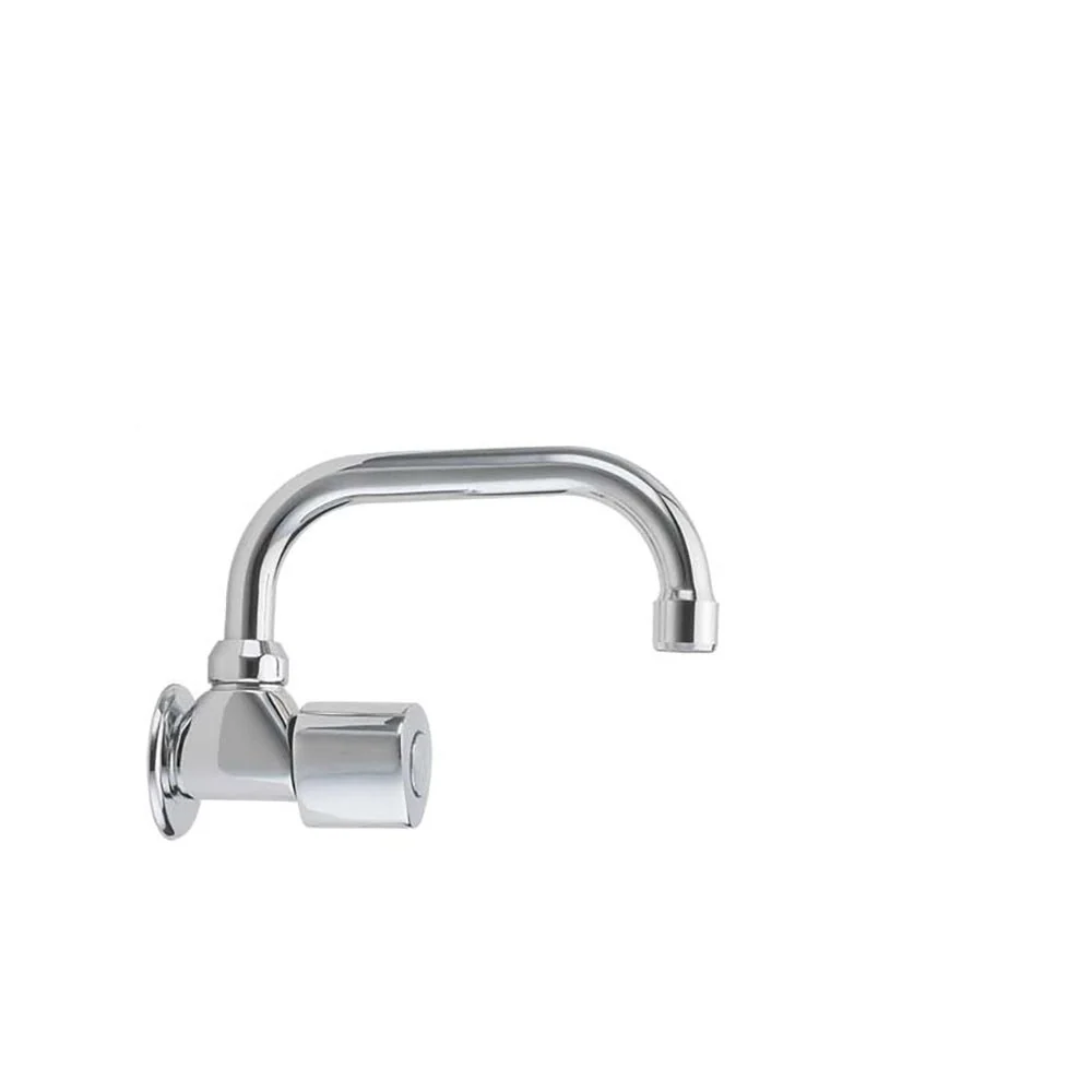 Ramon Soler - Rubinetto lavabo eco parete con canna superiore tubo girevole 1 acqua calda cromo
