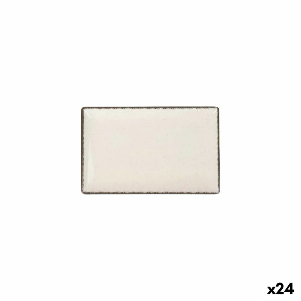 Recipiente de Cozinha La Mediterránea Anllo Retangular 20 x 13 x 2 cm (24 Unidades)