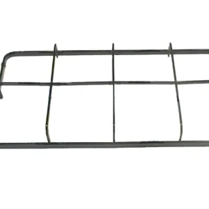 REX CUCINA GAS GRIGLIA 2F SMALTATA NERA MM 452 x 230- P 4478