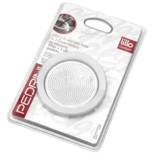 Ricambio 3 guarnizioni con filtro Steelmoka 2 tazza