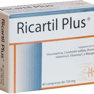 RICARTIL PLUS 40CPR 750MG