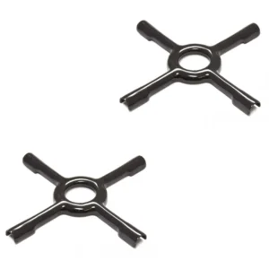 2 PZ RIDUZIONE MOKA GRIGLIA CUCINA GAS NERA UNIVERSALE CM 13 X 13 PICCOLA 8040