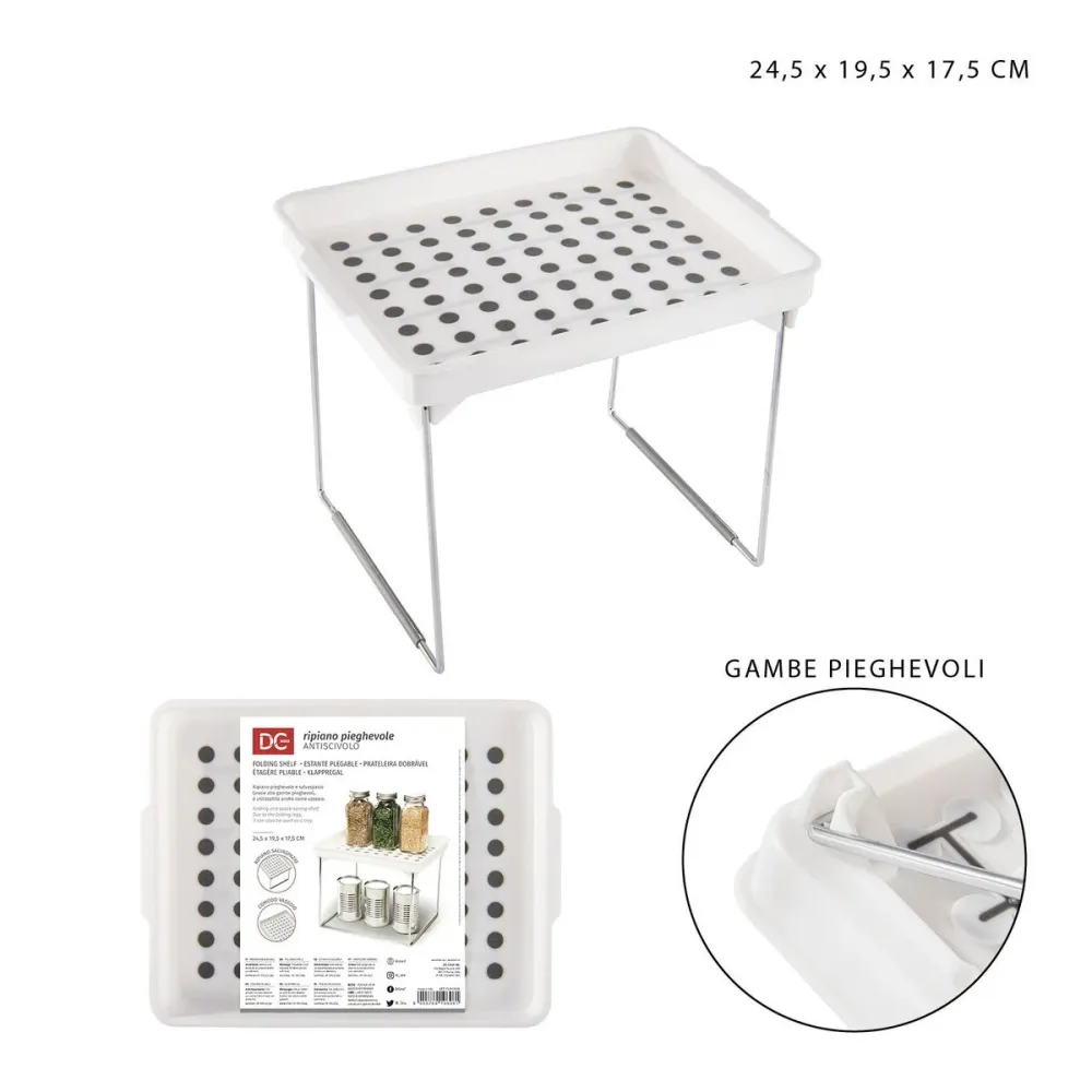 Dc Ripiano Pieghevole /Scivolo 24.5X19.5X17.5Cm