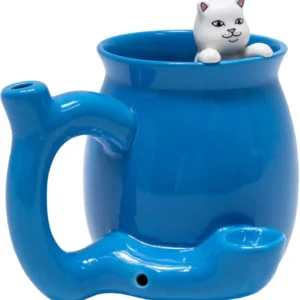 Ripndip tazza Got Greens Ceramic Coffee Mug Pipe blue