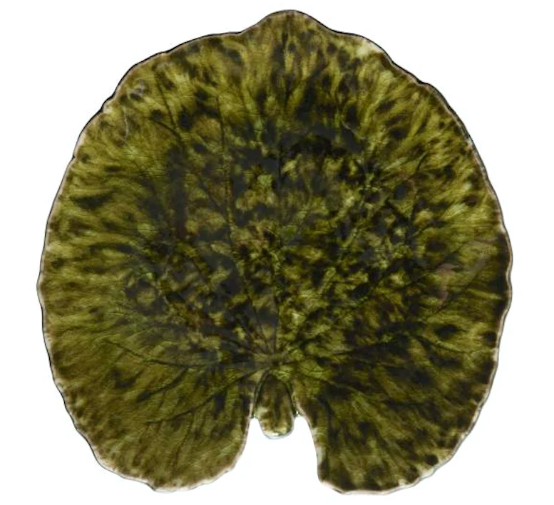 Riviera Piatto Foglia Cm.18 Verde Foresta