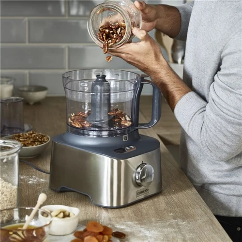 Robot da cucina Kenwood MultiPro Compact+ (argento, 800 W, bilancia integrata, accessorio per mescolare e Blend-Xtract 2GO)
