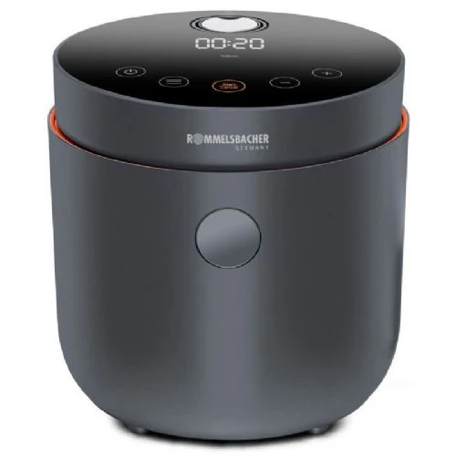 Rommelsbacher Multi-Reiskocher MRK 500 Risa pentola multiuso, 500 W, 2 litri, grafite