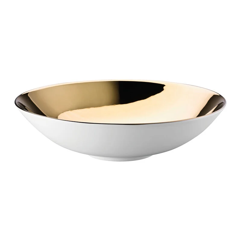 Rosenthal TAC Skin Gold Insalatiera, 35 cm