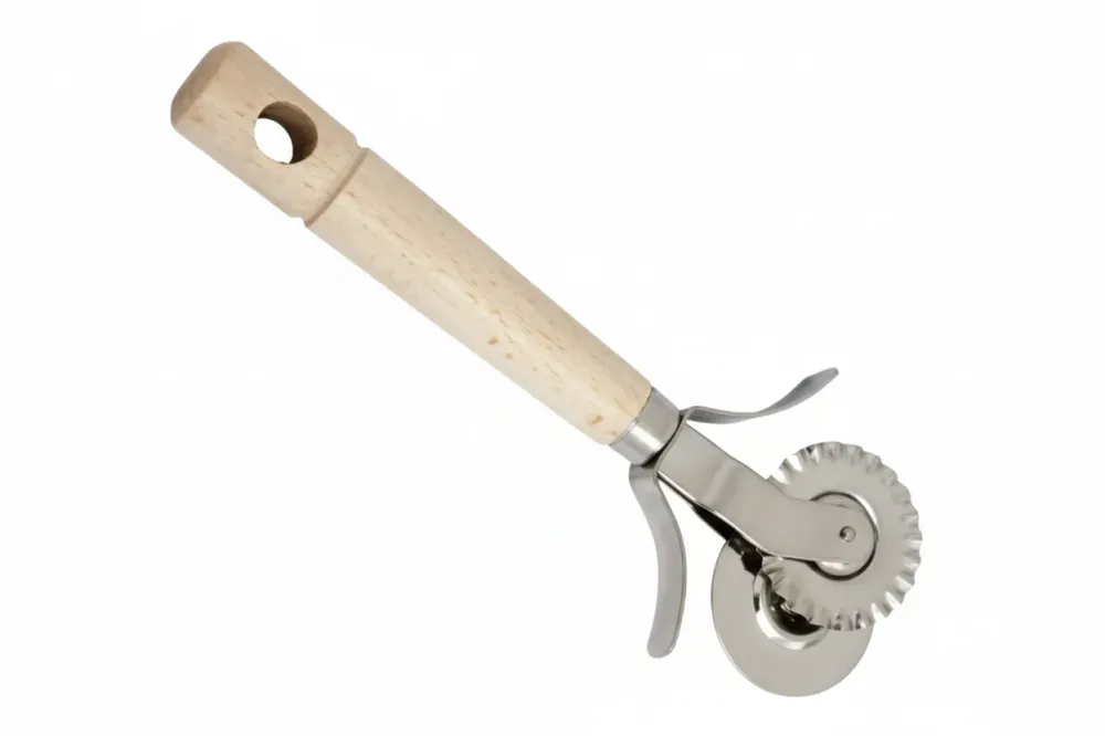 Rotella Taglia Pasta Doppio Acciaio Inox Calder