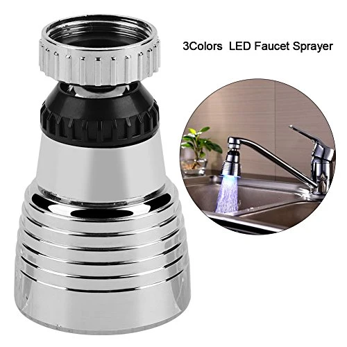 Rubinetto di Acqua 360 Ruota Becco Girevole Spruzzatore con...