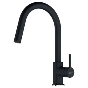 Rubinetto Cucina Estraibile Lina Nero Opaco Franke 115.0626.053