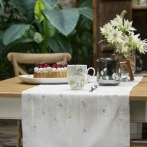Runner Antimacchia THUN Bloom 45x150 cm - Runner Tavola Floreale