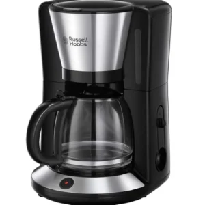 Russell Hobbs 24010-56 Macchina per caffè filtro – 10 tazze, 1,3 l, caraffa, funzione mantenimento caldo, argento