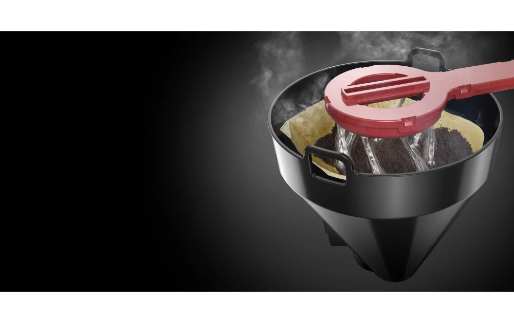 Russell Hobbs 24010-56 Macchina per caffè filtro – 10 tazze, 1,3 l, caraffa, funzione mantenimento caldo, argento
