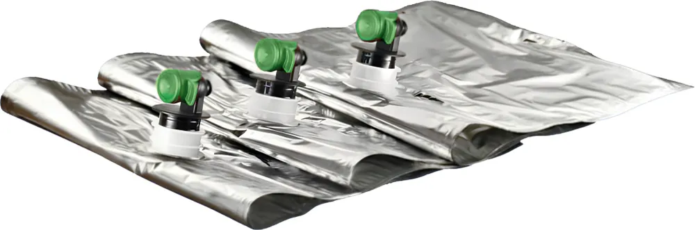 SACCA PER SCATOLA ''BAG BOX'' con tappo verde, lt. 3