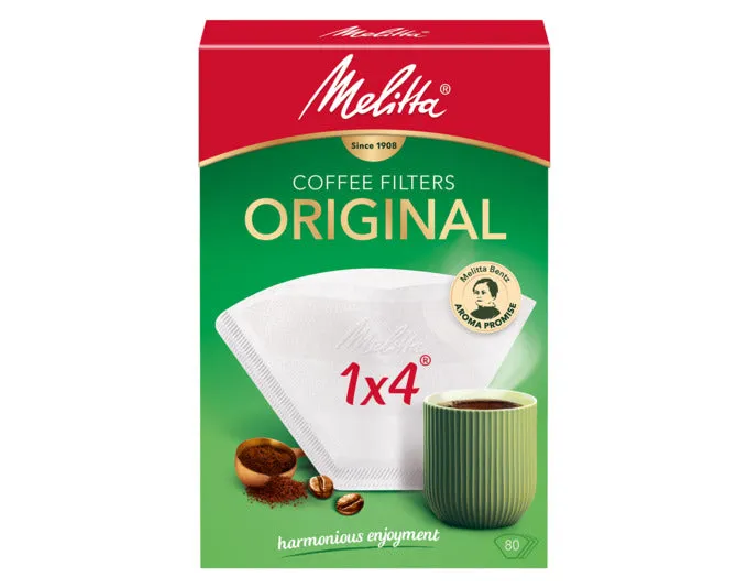 Sacchetti filtro MELITTA Original 1x4 80 pezzi bianchi