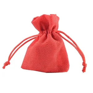 Sacchetto 10cm rosso acl111/r
