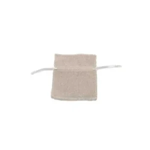Sacchetto juta panna 8x10cm 52483
