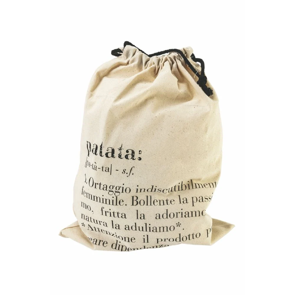 Sacchetto potato/patata 40x30 cm Cotone VdE Tivoli 1996 Beige