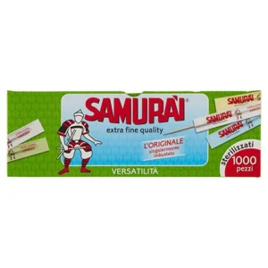Samurai stuzzicadenti betulla imbust.1000 pezzi 341cb
