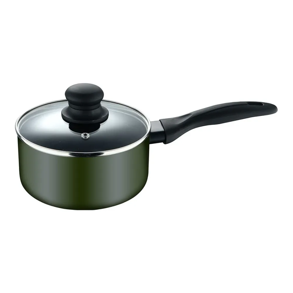Paiolo San Ignacio experto Nero Verde Alluminio Cristallo Ø 16 cm