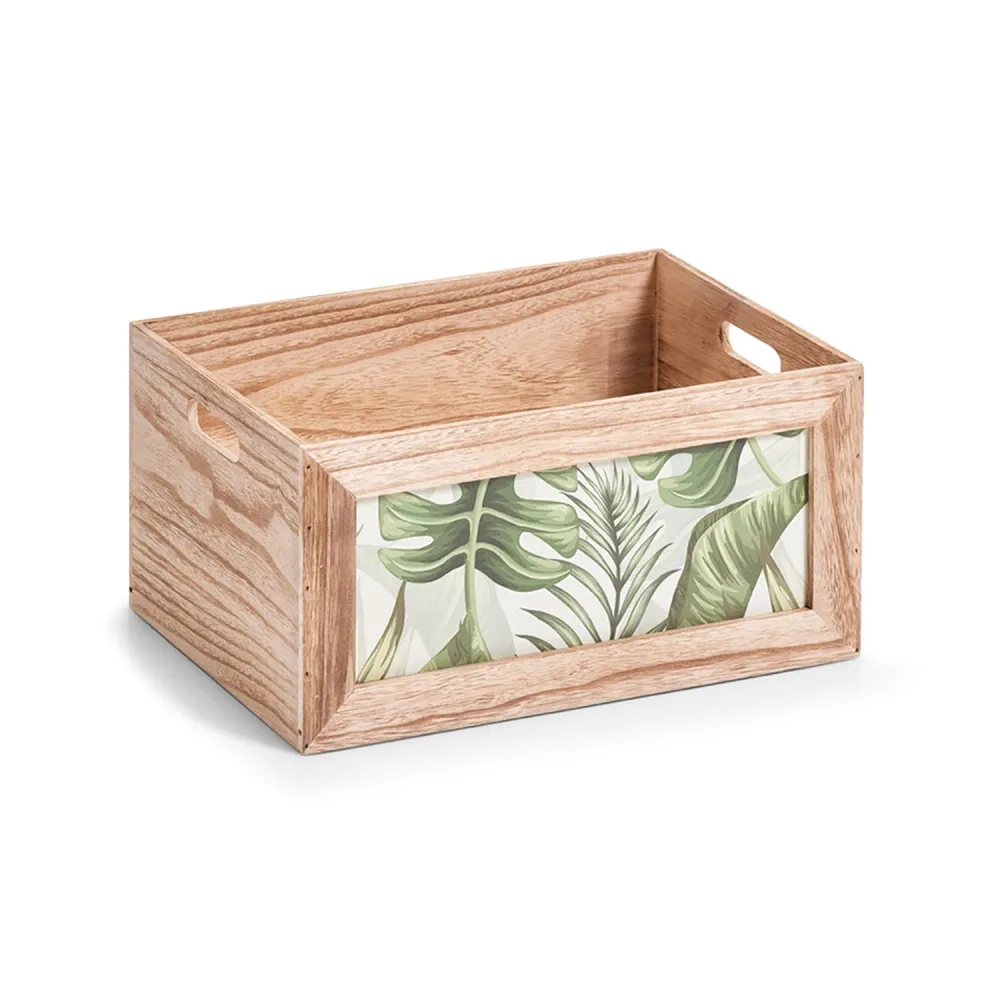 Scatola Jungle Organizer Legno 37x27x18cm