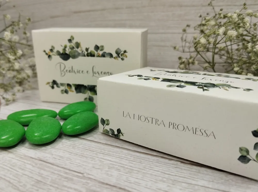 Scatoline con fiori fascia - linea Promessa Primavera