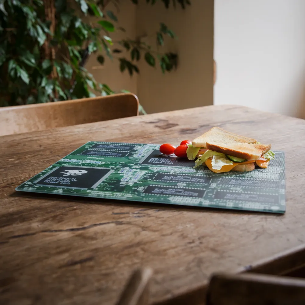 Scheda grafica con tagliere