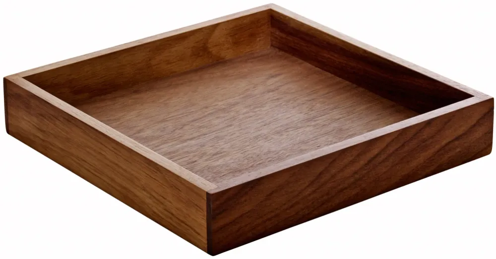 Schönwald Menage Playground Ananti Ananti Angular Walnut 18x18cm H3,4 cm SW7428900